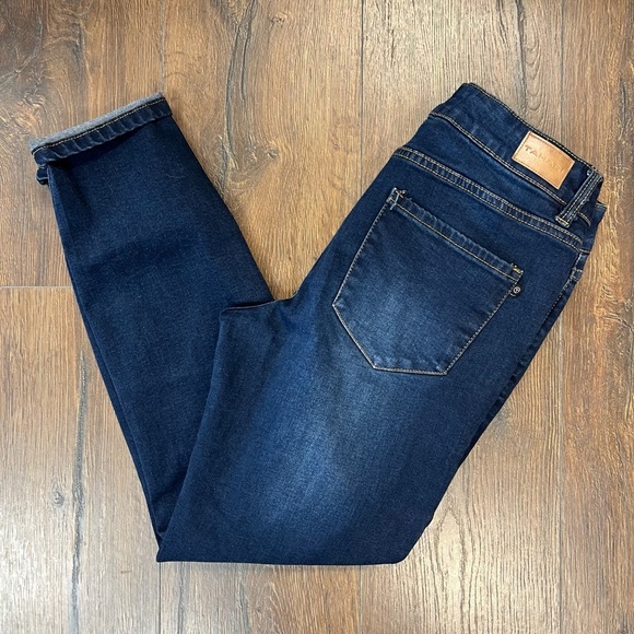 TAHARI MID-RISE STRETCH DENIM ANKLE JEANS SZ 6/28 - Picture 1 of 8